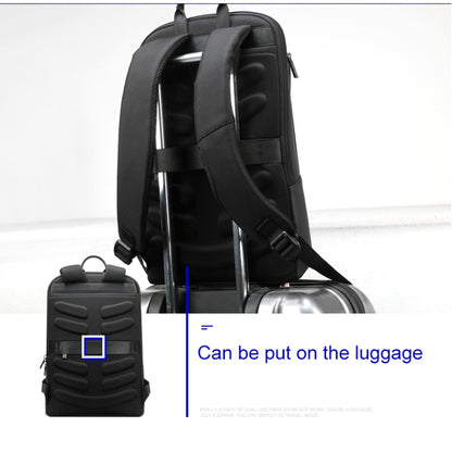 Bopai 851-023331 Ultrathin Anti-theft Waterproof Backpack Laptop Tablet Bag for 14 inch and Below(Black) by Bopai