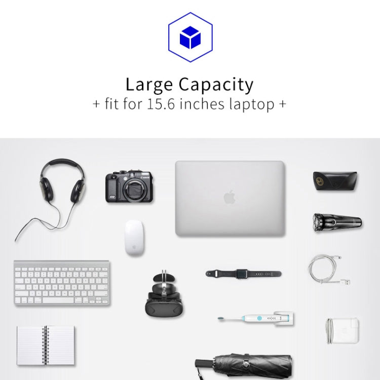 Bopai 851-023331 Ultrathin Anti-theft Waterproof Backpack Laptop Tablet Bag for 14 inch and Below(Black) by Bopai