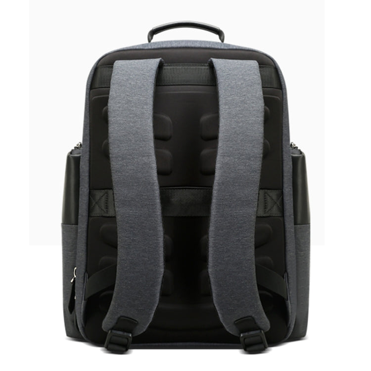 Bopai 851-014318 Fashion Outdoor Breathable Waterproof Anti-theft Three-layer Large Capacity Double Shoulder Bag,with USB Charging Port, Size: 31x17x44cm(Grey) by Bopai