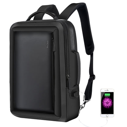 Bopai 751-006551 Large Capacity Business Casual Breathable Laptop Backpack with External USB Interface, Size: 30 x 12 x 44cm(Black) by Bopai