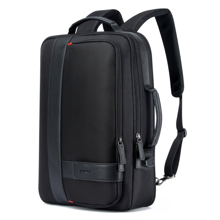 Bopai 751-006561 Large Capacity Business Casual Breathable Laptop Backpack with External USB Interface, Size: 29 x 16 x 44cm(Black) by Bopai
