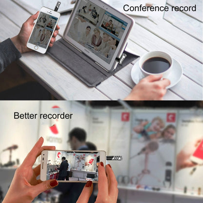 R1 Mini Condenser Record Microphone, For Smart Phones, Tablets and Other Audio Device with 3.5mm Earphone Port(Green) by bashfashion