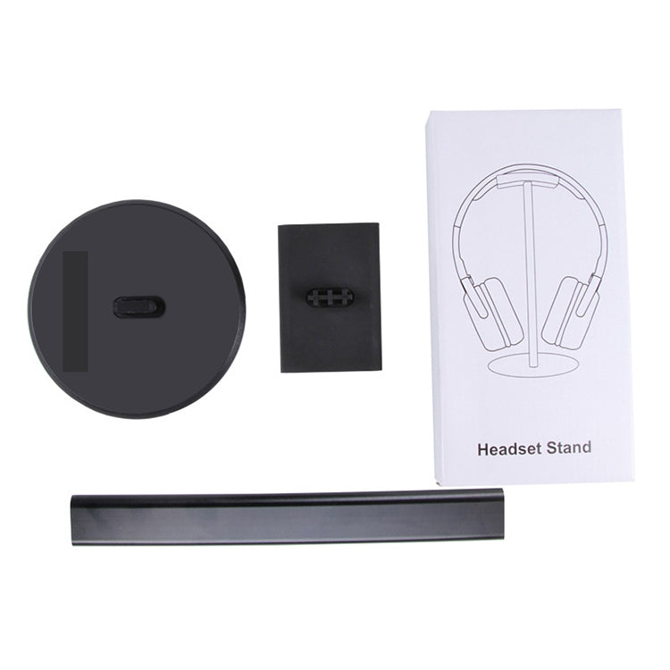 X1 Universal Detachable Aluminum Alloy Headphone Stand Display Hanger (Black) by bashfashion