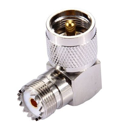 UHF Female to UHF Male Connector, 90 Degree Elbow by bashfashion