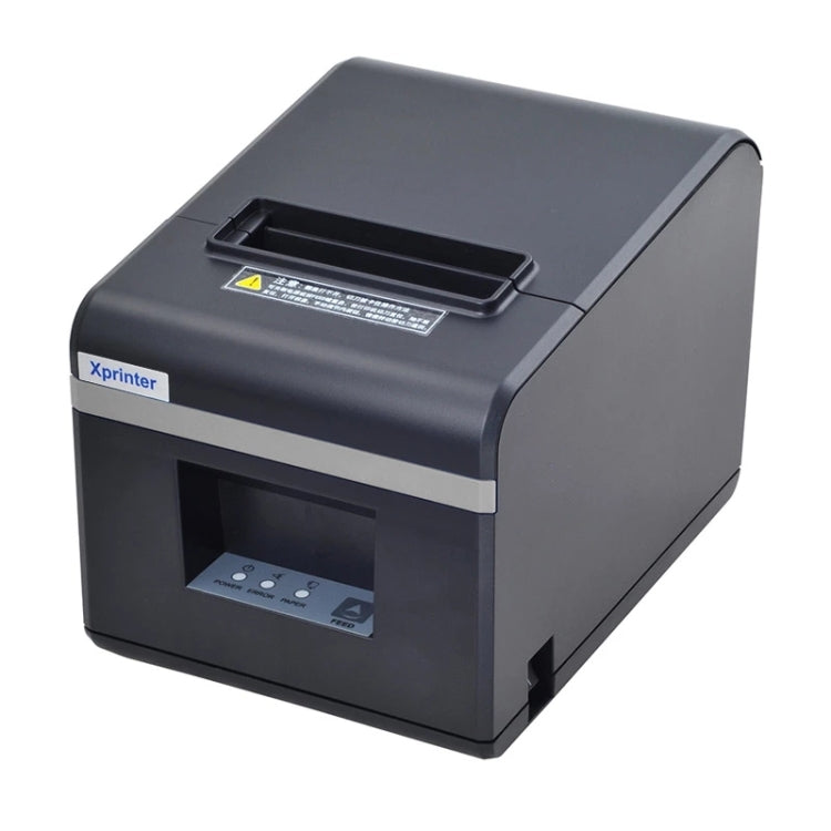 Xprinter N160II USB+WIFI Interface 80mm 160mm/s Automatic Thermal Receipt Printer, UK Plug by Xprinter