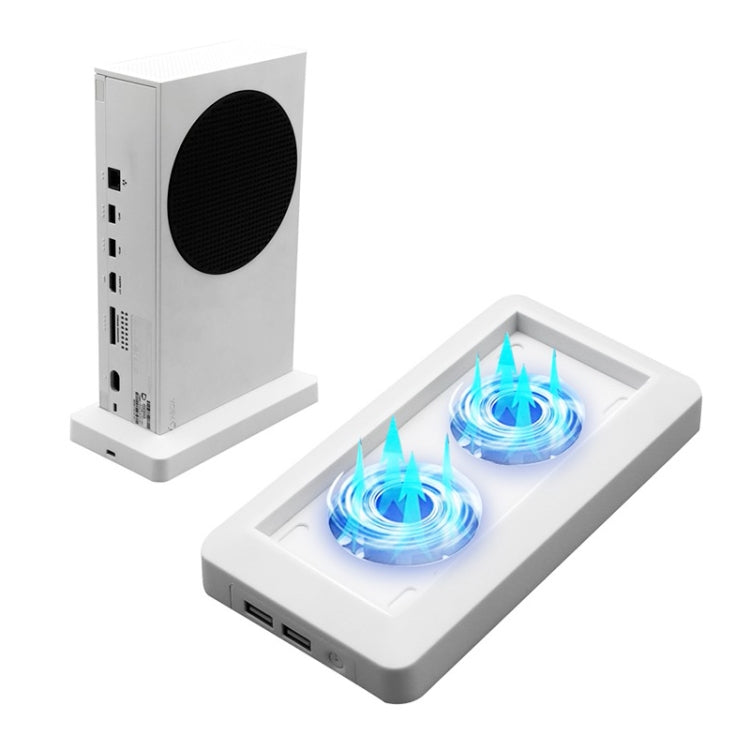 Host Cooling Fan Base with 2 USB Ports for XBOX Series S by bashfashion