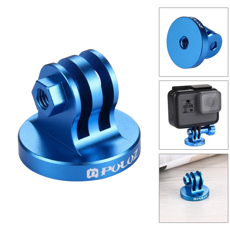 PULUZ 13 in 1 CNC Metal Accessories Combo Kits with EVA Case (Screws + Surface Mounts + Tripod Adapter + Storage Bag + Wrench) for GoPro, Insta360, DJI and Other Action Cameras by PULUZ