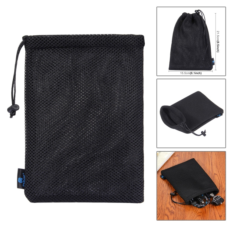 PULUZ 13 in 1 CNC Metal Accessories Combo Kits with EVA Case (Screws + Surface Mounts + Tripod Adapter + Storage Bag + Wrench) for GoPro, Insta360, DJI and Other Action Cameras by PULUZ