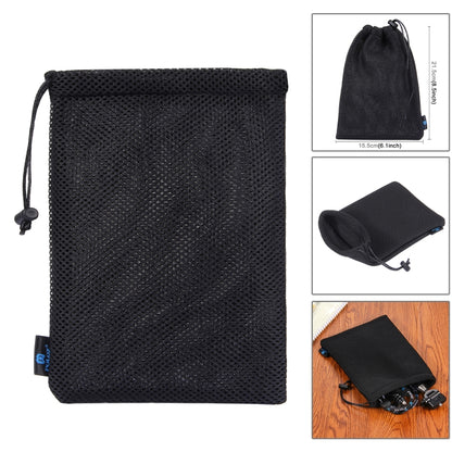 PULUZ 13 in 1 CNC Metal Accessories Combo Kits with EVA Case (Screws + Surface Mounts + Tripod Adapter + Storage Bag + Wrench) for GoPro, Insta360, DJI and Other Action Cameras by PULUZ