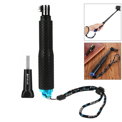 PULUZ 16 in 1 CNC Metal Accessories Combo Kits with EVA Case (Screws + Surface Mounts + Tripod Adapter + Extendable Pole Monopod + Storage Bag + Wrench) for GoPro, Insta360, DJI and Other Action Cameras by PULUZ