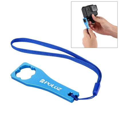 PULUZ 16 in 1 CNC Metal Accessories Combo Kits with EVA Case (Screws + Surface Mounts + Tripod Adapter + Extendable Pole Monopod + Storage Bag + Wrench) for GoPro, Insta360, DJI and Other Action Cameras by PULUZ