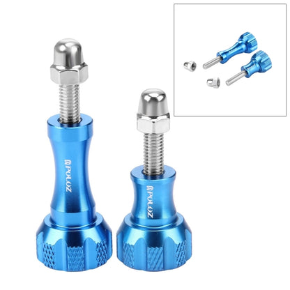 PULUZ 16 in 1 CNC Metal Accessories Combo Kits with EVA Case (Screws + Surface Mounts + Tripod Adapter + Extendable Pole Monopod + Storage Bag + Wrench) for GoPro, Insta360, DJI and Other Action Cameras by PULUZ