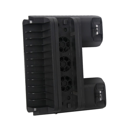 DOBE TP4-882 3 in 1 Game Console Cooling Fan + Game Storage Slots + Game Controller Charging Dock for Sony PS4 / PS4 Pro / PS4 Slim(Black) by DOBE