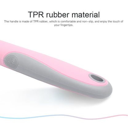 Pet Comb Beauty Cleaning Supplies Dog Stainless Steel Dog Comb, Size: 18x7cm (Blue) by bashfashion