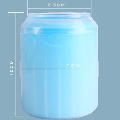 Pet Cat Dog Foot Clean Cup Cleaning Tool Silicone Washing Cup, Size: Large (Blue) by bashfashion