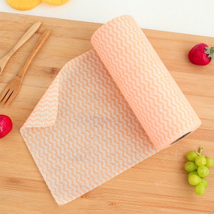 50 Sheets Non-Woven Disposable Washing Towels Dishcloth by bashfashion