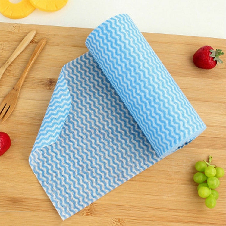 50 Sheets Non-Woven Disposable Washing Towels Dishcloth by bashfashion