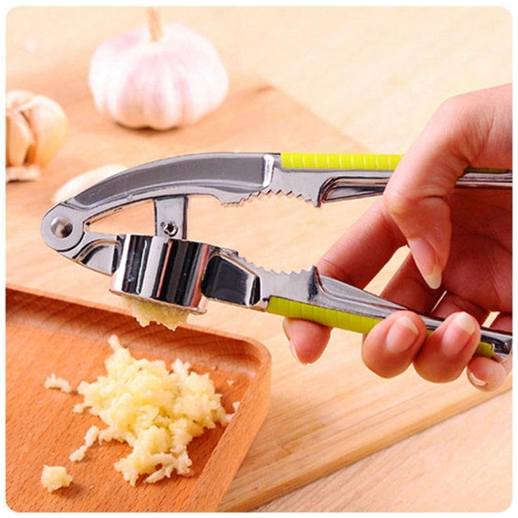 Multi-function Stainless Steel Garlic Presses Garlic Squeezer Tool Crusher Garlic Ginger Grater Nutcracker Kitchen Tool by bashfashion