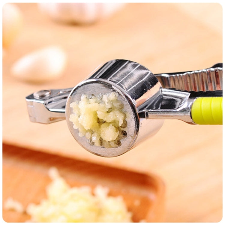 Multi-function Stainless Steel Garlic Presses Garlic Squeezer Tool Crusher Garlic Ginger Grater Nutcracker Kitchen Tool by bashfashion