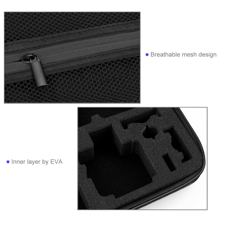 PULUZ Waterproof Carrying and Travel Case for GoPro, Insta360, DJI and Other Action Cameras Accessories, Large Size: 32cm x 22cm x 7cm by PULUZ