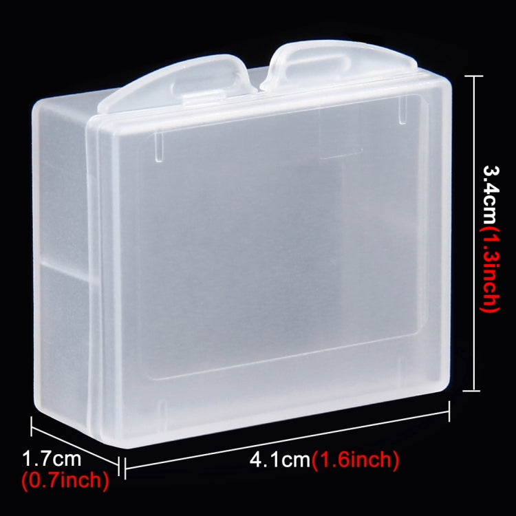 PULUZ Hard Plastic Transparent Battery Storage Box (for GoPro HERO8 Black /7 /6 /5 Battery) by bashfashion
