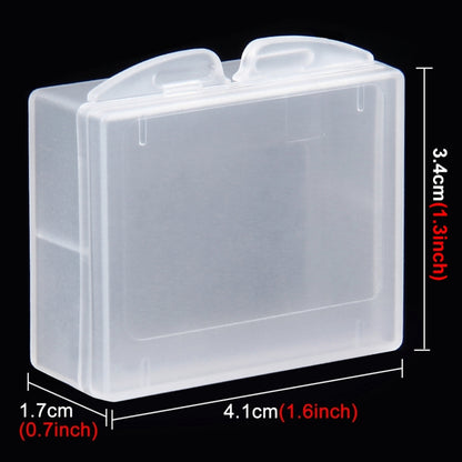 PULUZ Hard Plastic Transparent Battery Storage Box (for GoPro HERO8 Black /7 /6 /5 Battery) by bashfashion