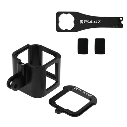 PULUZ Housing Shell CNC Aluminum Alloy Protective Cage with Insurance Frame for GoPro HERO5 Session /HERO4 Session /HERO Session(Black) by PULUZ