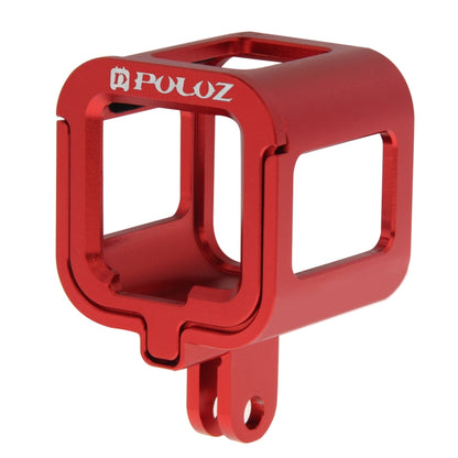 PULUZ Housing Shell CNC Aluminum Alloy Protective Cage with Insurance Frame for GoPro HERO5 Session /HERO4 Session /HERO Session(Red) by PULUZ
