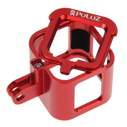 PULUZ Housing Shell CNC Aluminum Alloy Protective Cage with Insurance Frame for GoPro HERO5 Session /HERO4 Session /HERO Session(Red) by PULUZ