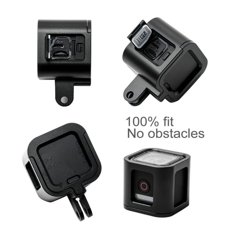 PULUZ Housing Shell CNC Aluminum Alloy Protective Cage with Insurance Frame for GoPro HERO5 Session /HERO4 Session /HERO Session(Silver) by PULUZ