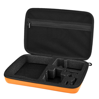 PULUZ Waterproof Carrying and Travel Case for for GoPro, Insta360, DJI and Other Action Cameras Accessories, Large Size: 32cm x 22cm x 7cm(Orange) by PULUZ