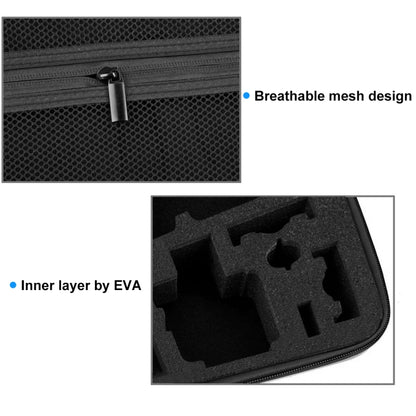 PULUZ Waterproof Carrying and Travel Case for for GoPro, Insta360, DJI and Other Action Cameras Accessories, Large Size: 32cm x 22cm x 7cm(Orange) by PULUZ