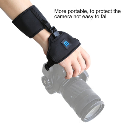 PULUZ Soft Neoprene Hand Grip Wrist Strap with 1/4 inch Screw Plastic Plate for SLR / DSLR Cameras by PULUZ