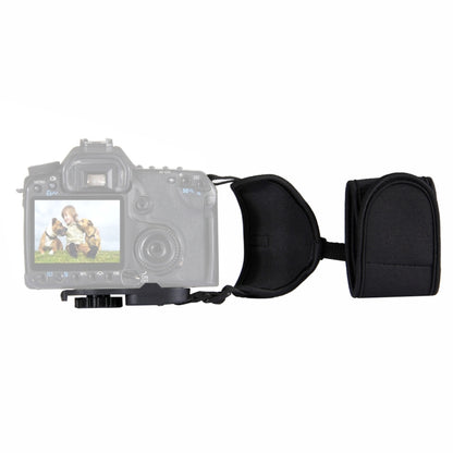PULUZ Soft Neoprene Hand Grip Wrist Strap with 1/4 inch Screw Plastic Plate for SLR / DSLR Cameras by PULUZ