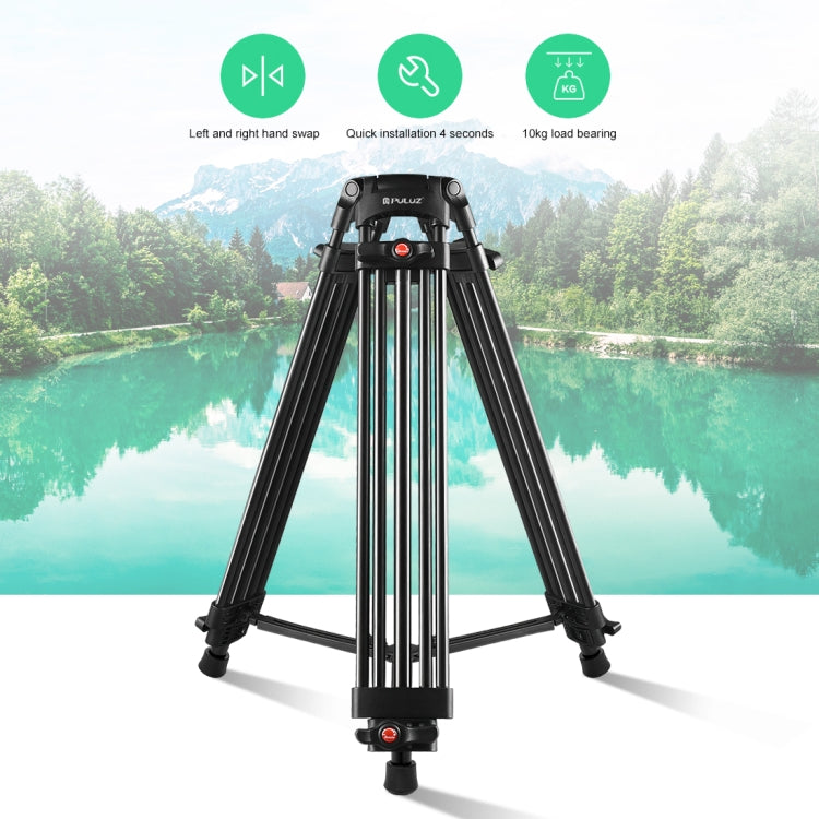 PULUZ Professional Heavy Duty Camcorder Aluminum Alloy Tripod by PULUZ