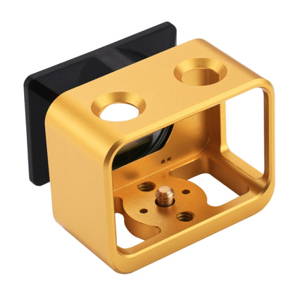 PULUZ for Sony RX0 Aluminum Alloy Protective Cage + 37mm UV Filter Lens + Lens Sunshade with Screws and Screwdrivers(Gold) by PULUZ