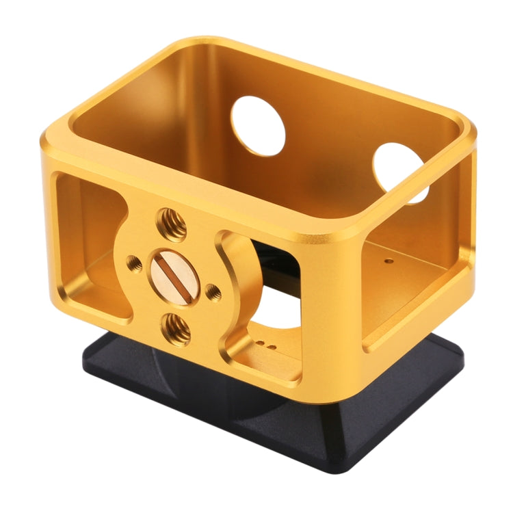 PULUZ for Sony RX0 Aluminum Alloy Protective Cage + 37mm UV Filter Lens + Lens Sunshade with Screws and Screwdrivers(Gold) by PULUZ