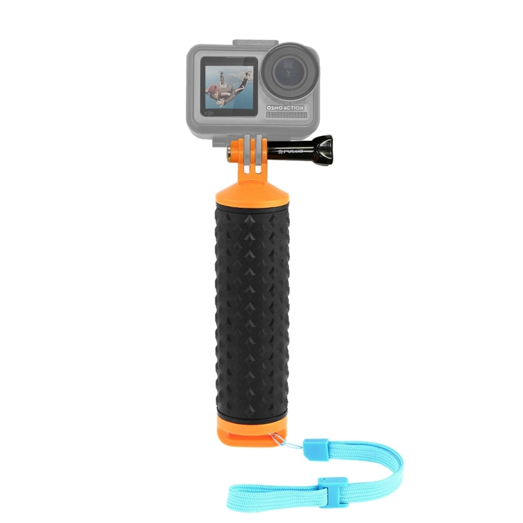 PULUZ Floating Handle Hand Grip Buoyancy Rods with Strap for GoPro HERO10 Black / HERO9 Black / HERO8 Black / HERO7 /6 /5 /5 Session /4 Session /4 /3+ /3 /2 /1, Xiaoyi and Other Action Cameras(Orange) by PULUZ