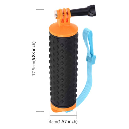 PULUZ Floating Handle Hand Grip Buoyancy Rods with Strap for GoPro HERO10 Black / HERO9 Black / HERO8 Black / HERO7 /6 /5 /5 Session /4 Session /4 /3+ /3 /2 /1, Xiaoyi and Other Action Cameras(Orange) by PULUZ