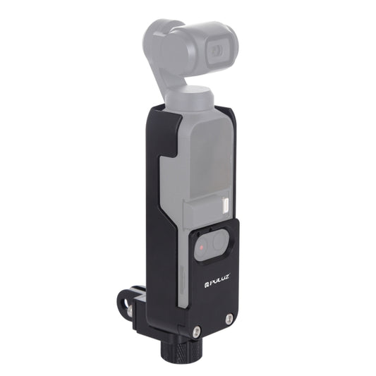 PULUZ Housing Shell CNC Aluminum Alloy Protective Cover for DJI OSMO Pocket(Black) by PULUZ