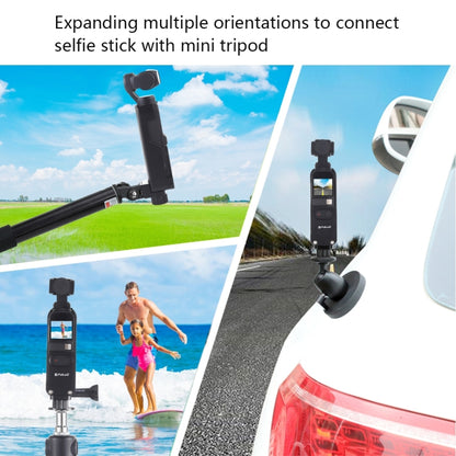 PULUZ Housing Shell CNC Aluminum Alloy Protective Cover for DJI OSMO Pocket(Black) by PULUZ