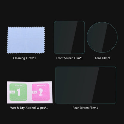 PULUZ Lens + Front and Back LCD Display 9H 2.5D Tempered Glass Film for DJI Osmo Action by PULUZ