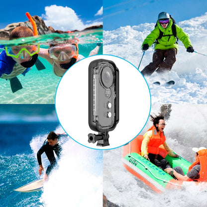 PULUZ 30m Underwater Waterproof Housing Protective Case for Insta360 ONE X, with Buckle Basic Mount & Screw by PULUZ