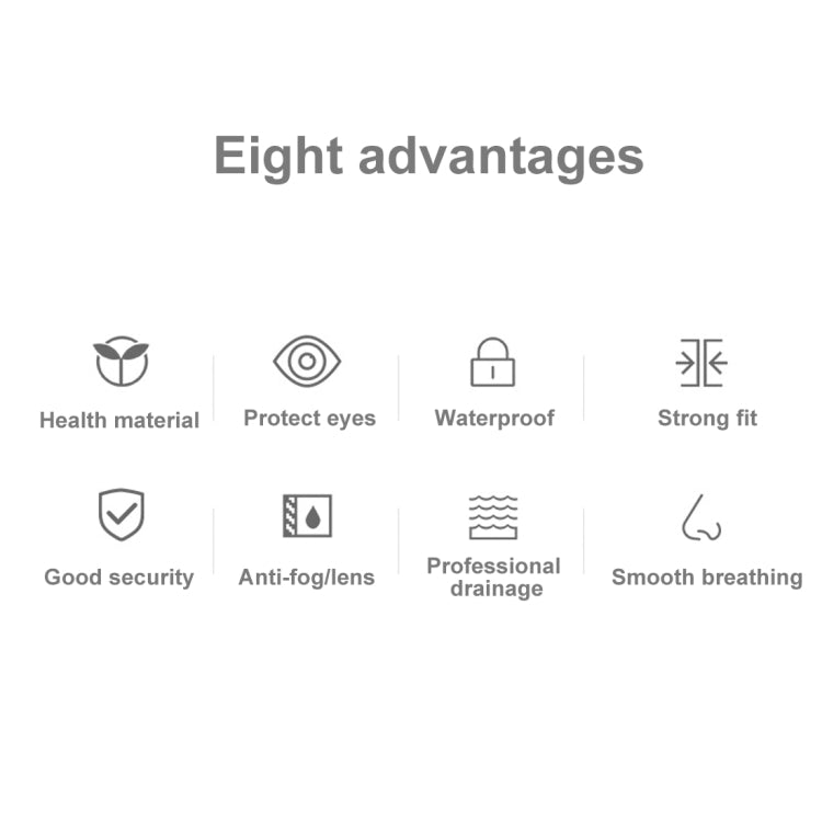 PULUZ Water Sports Diving Equipment Diving Mask Swimming Glasses for GoPro, Insta360, DJI and Other Action Cameras(Black) by PULUZ