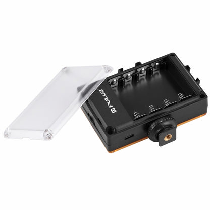 PULUZ Pocket 104 LED 1800LM Professional Vlogging Photography Video & Photo Studio Light with White and Orange Magnet Filters Light Panel for Canon, Nikon, DSLR Cameras by PULUZ