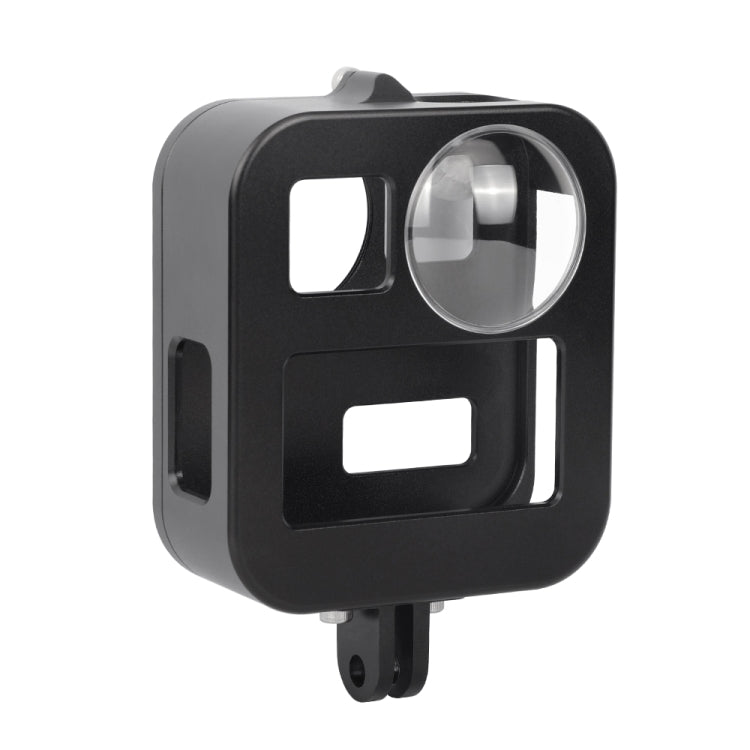 PULUZ Housing Shell CNC Aluminum Alloy Protective Cage for GoPro Max(Black) by PULUZ