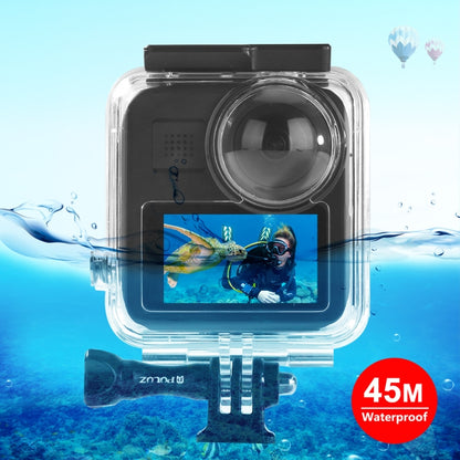PULUZ 45m Underwater Waterproof Housing Diving Case for GoPro MAX, with Buckle Basic Mount & Screw by PULUZ