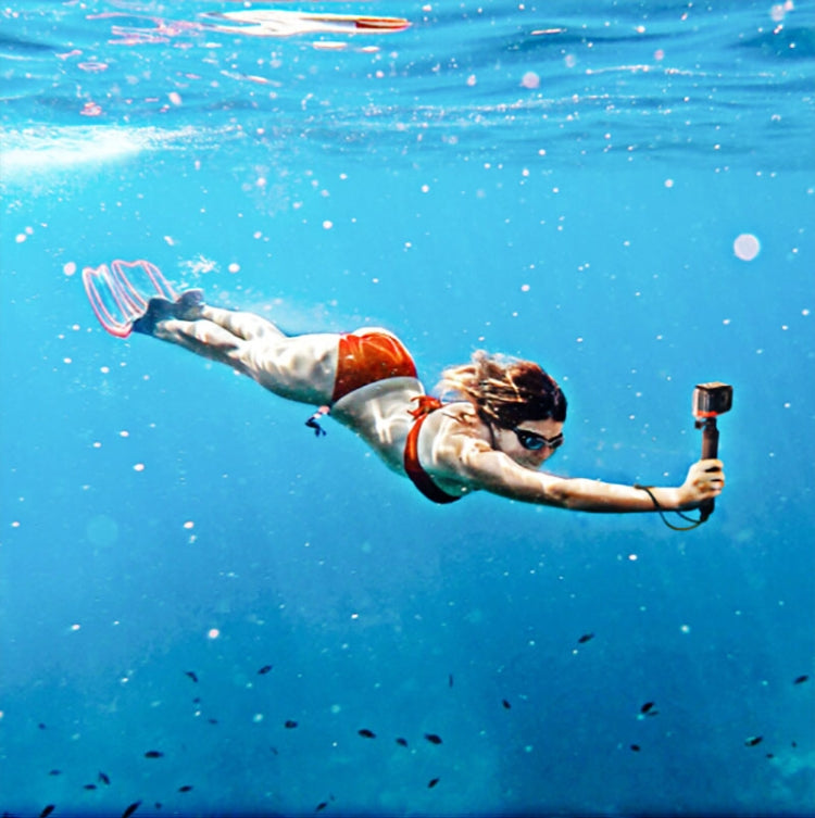 PULUZ 60m Underwater Depth Diving Case Waterproof Camera Housing for Insta360 ONE R 4K Wide-angle Edition(Transparent) by PULUZ