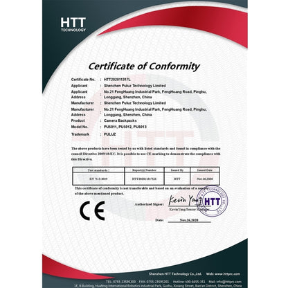 PULUZ Outdoor Portable Waterproof Scratch-proof Dual Shoulders Backpack Handheld PTZ Stabilizer Camera Bag with Rain Cover for Digital Camera, DJI Ronin-SC / Ronin-S(Black) by PULUZ