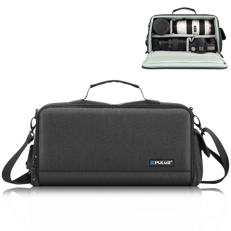 PULUZ Portable Camera Crossbody Shoulder Bag Digital Storage Lens Bag (Black) by PULUZ